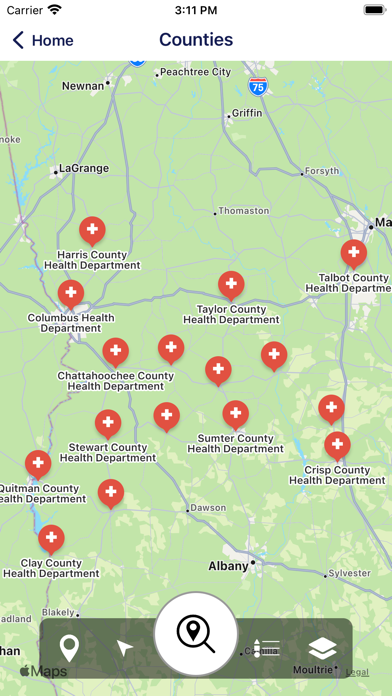 West Central Health District Screenshot