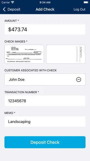 The Business Bank mRDC screenshot 4