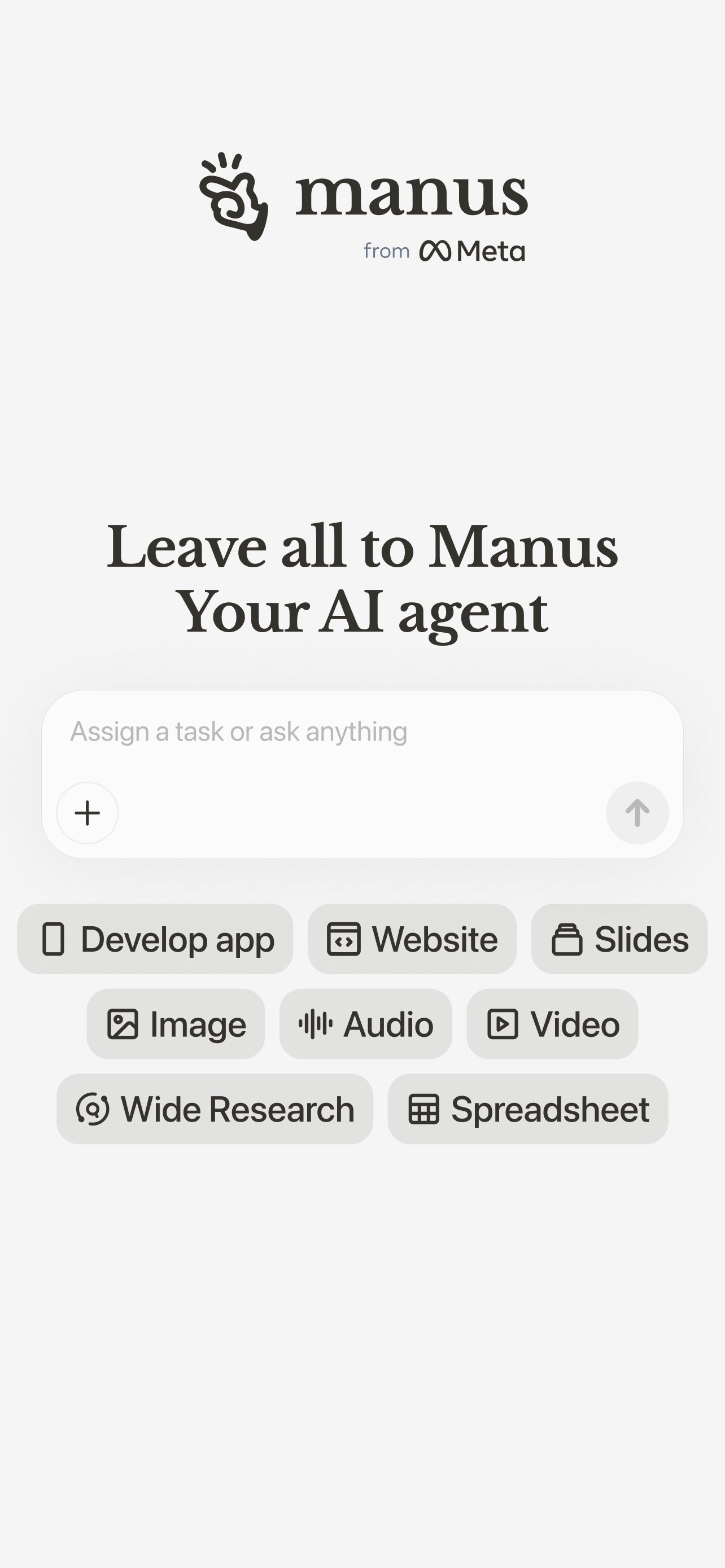 Manus AI 截图 1