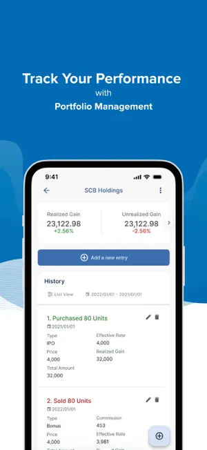 NAVYA: Stocks and Portfolio screenshot 1