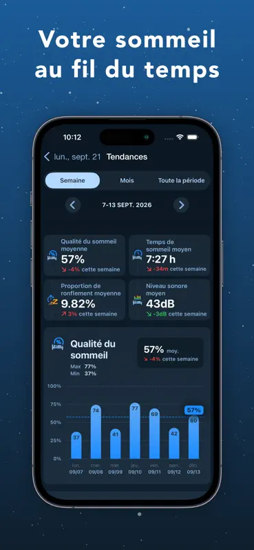 Noxogy Enregistreur de sommeil screenshot 5 of 9