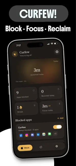 Exit : App Blocker & Focus screenshot 1