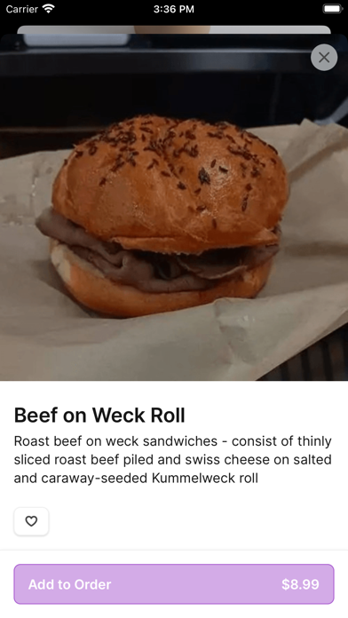 Coffee Grove iPhone screenshot 3 - Food & Drink app