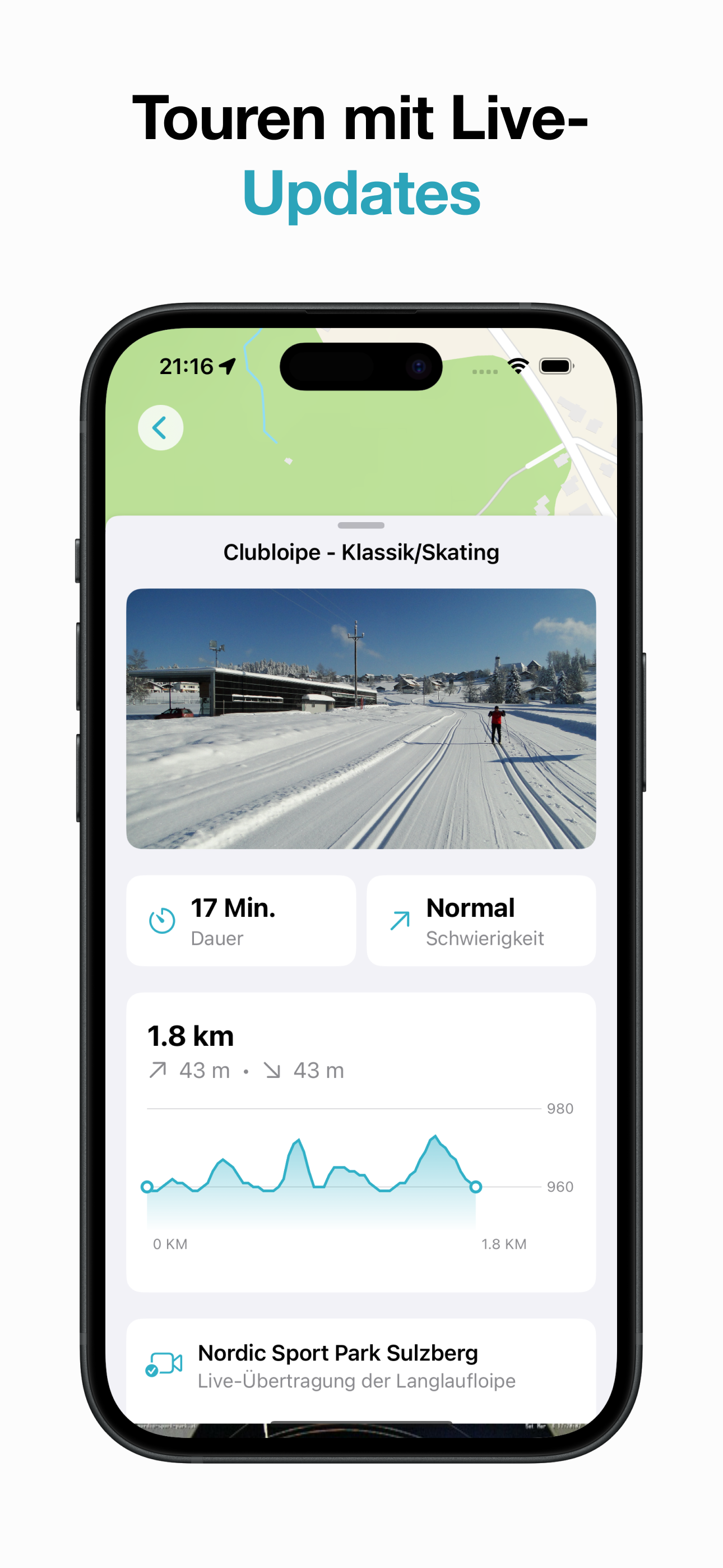 Langlauf & Skating Touren screenshot 2