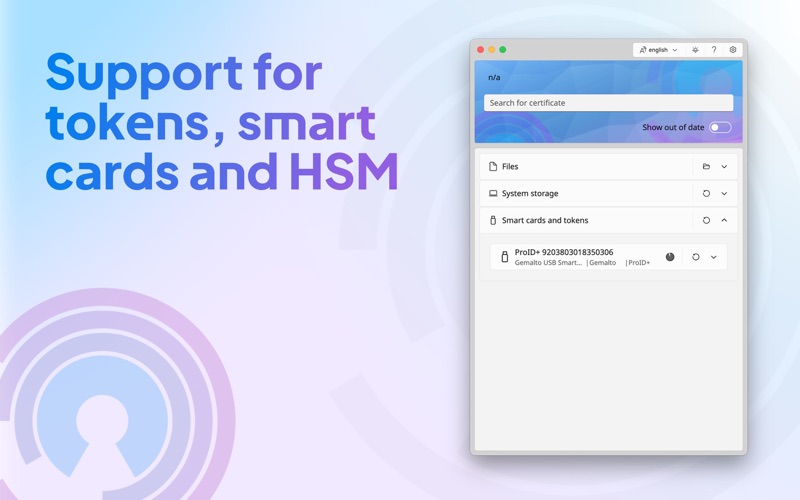 App screenshot