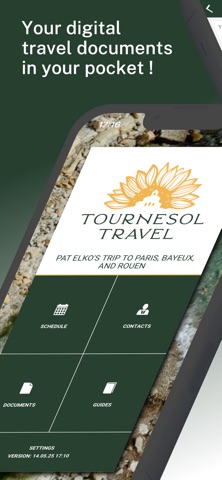 Tournesol Travel iPhone screenshot