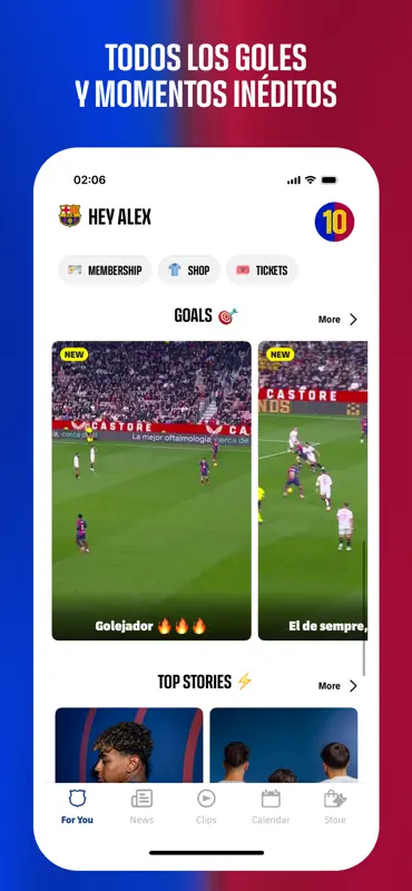 FC Barcelona Official App screenshot 5 of 7