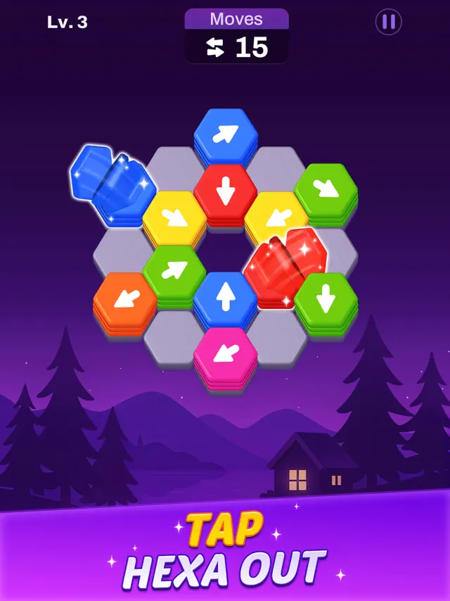 Hexout - Color Hexa Puzzle screenshot 7