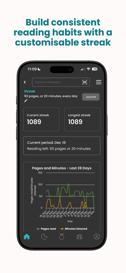 StoryGraph: Reading Tracker App Store screenshot 5