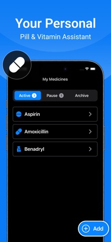 Meditrack: Medicine Tracker iPhone screenshot