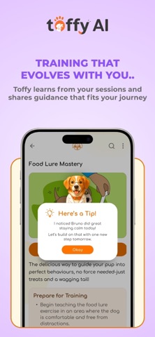 Toffy AI: Dog Training App screenshot