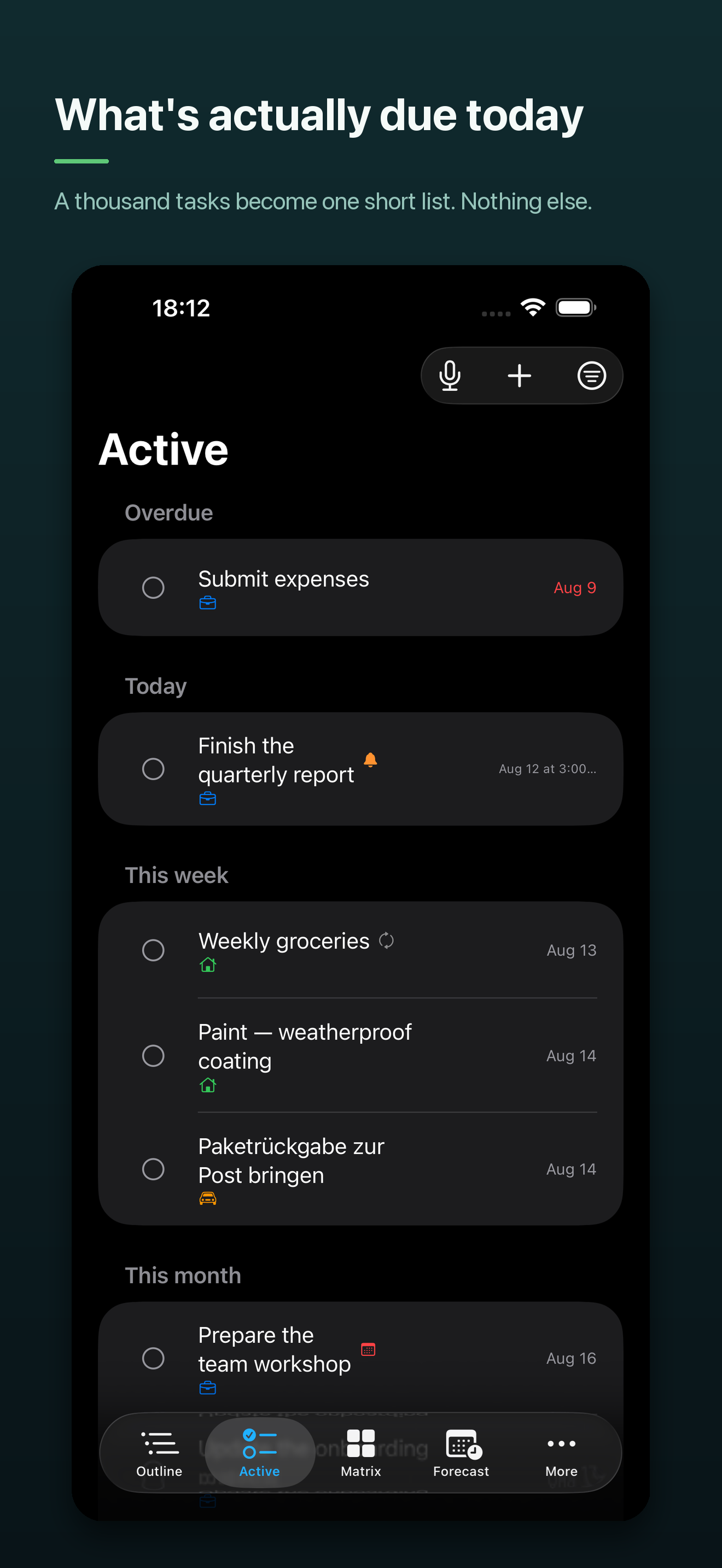 DoTree - Task Organizer screenshot 2