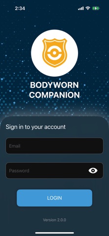 Bodyworn Companion iPhone screenshot