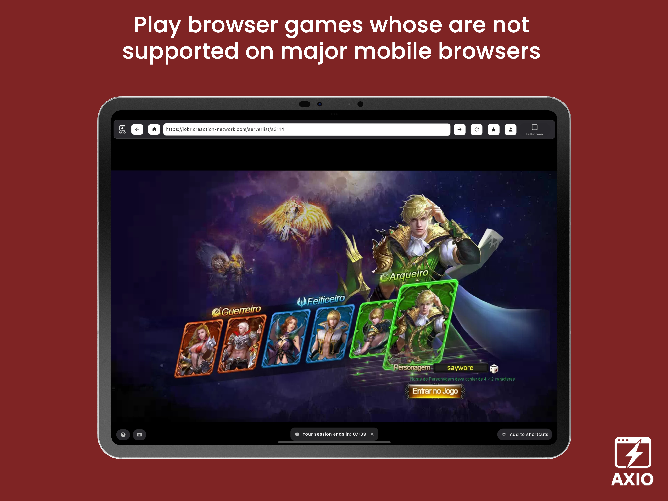 AXIO: Flash Player Browser screenshot 6