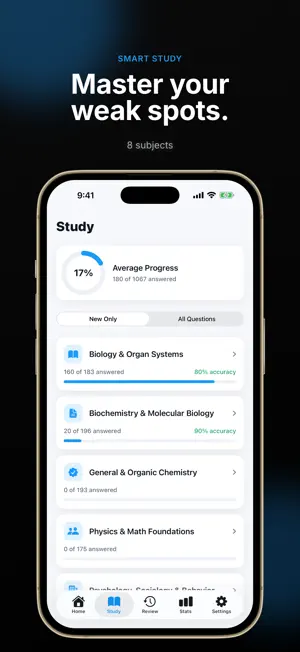 MCAT Prep: Med School & Quiz screenshot 4