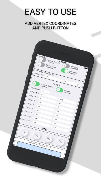 Polygon: Inertia, Centroid