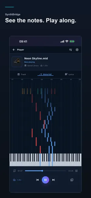 SynthBridge MIDI Synth screenshot 4
