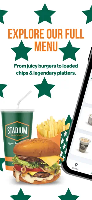 Stadium Fast Foods iPhone screenshot 4