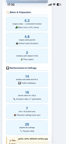 Calc Projet Construction Screenshot 4 of 4