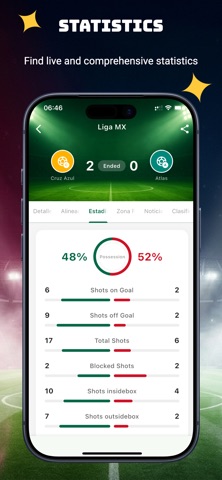 FutMX: Fútbol en Vivo iPhone screenshot 5
