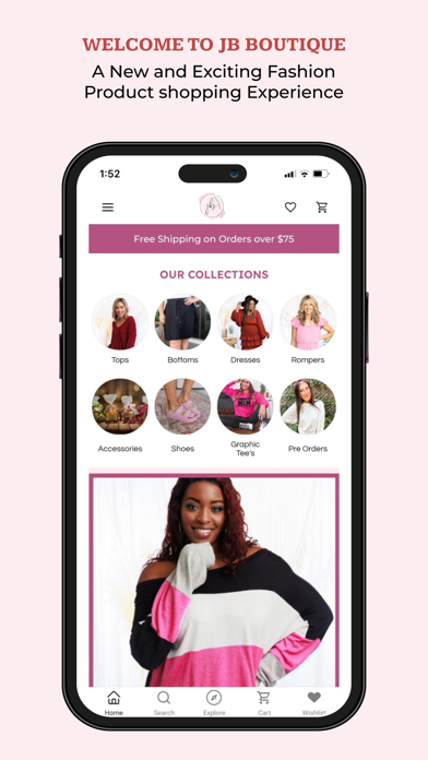Screenshot #1 pour JB Boutique