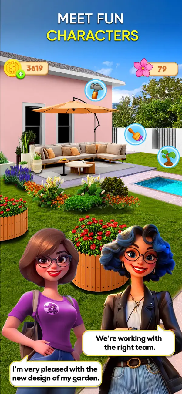 #4. Garden & Home: Design Game (iOS) De: Narcade