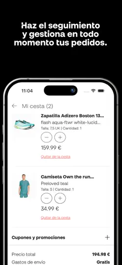 Captura de pantalla de Running Emotion en iPhone 4