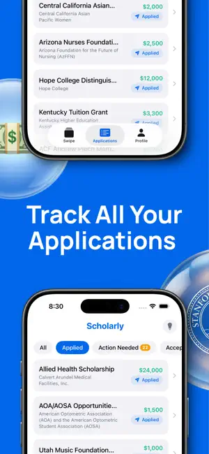 Scholarly - Swipe and Apply screenshot 3