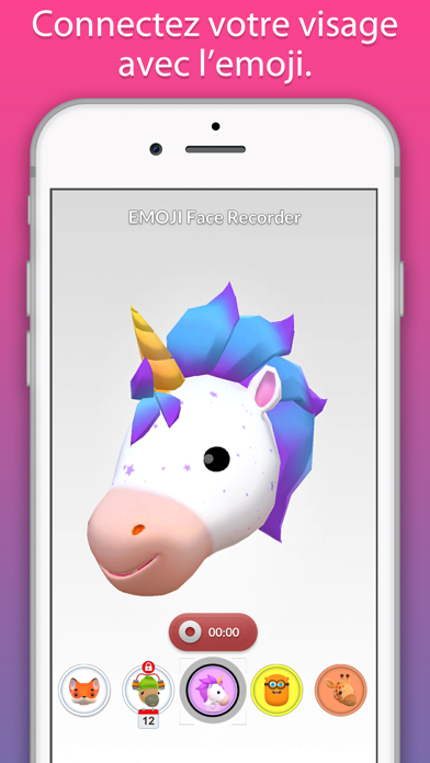 Screenshot #1 pour EMOJI Face Recorder