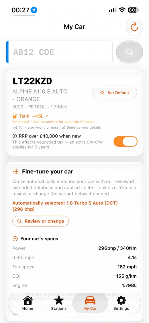Fuel Finder UK - Live Prices screenshot 7