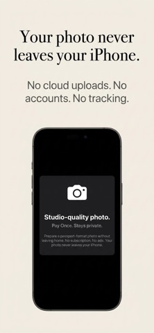 Passport Photo: Pay Once screenshot