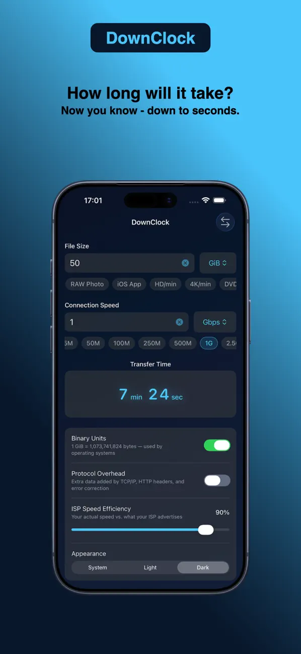 Screenshot #1 pour DownClock