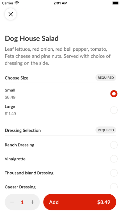 Dog House Grill - Fresno iPhone screenshot 8 - Food & Drink app