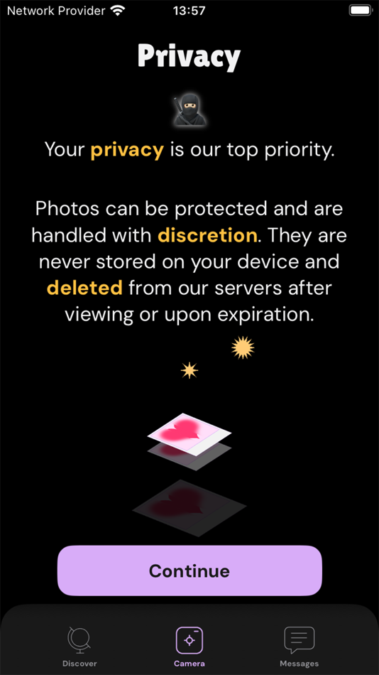 #3. Plume - secure photo sharing (iOS) 由: Petar Perkovski