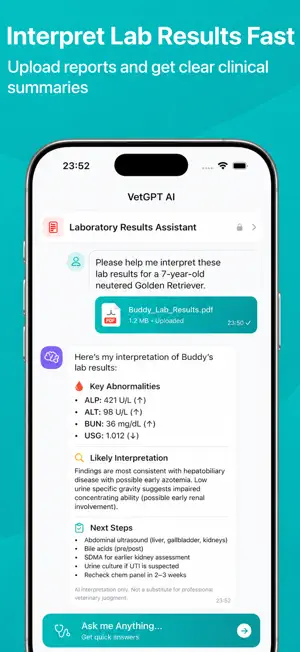 VetGPT: AI Vet Assistant screenshot 1