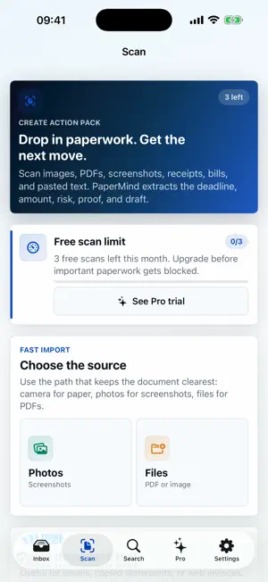 PaperMind AI: Bill Tracker screenshot 2