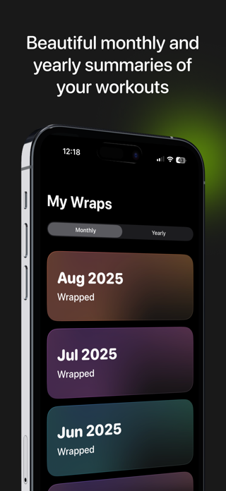 Fitness Wrapped Screenshot 1 of 9