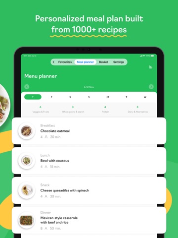 iCook: Meal Prep・Menu Planner ipad screenshot 3