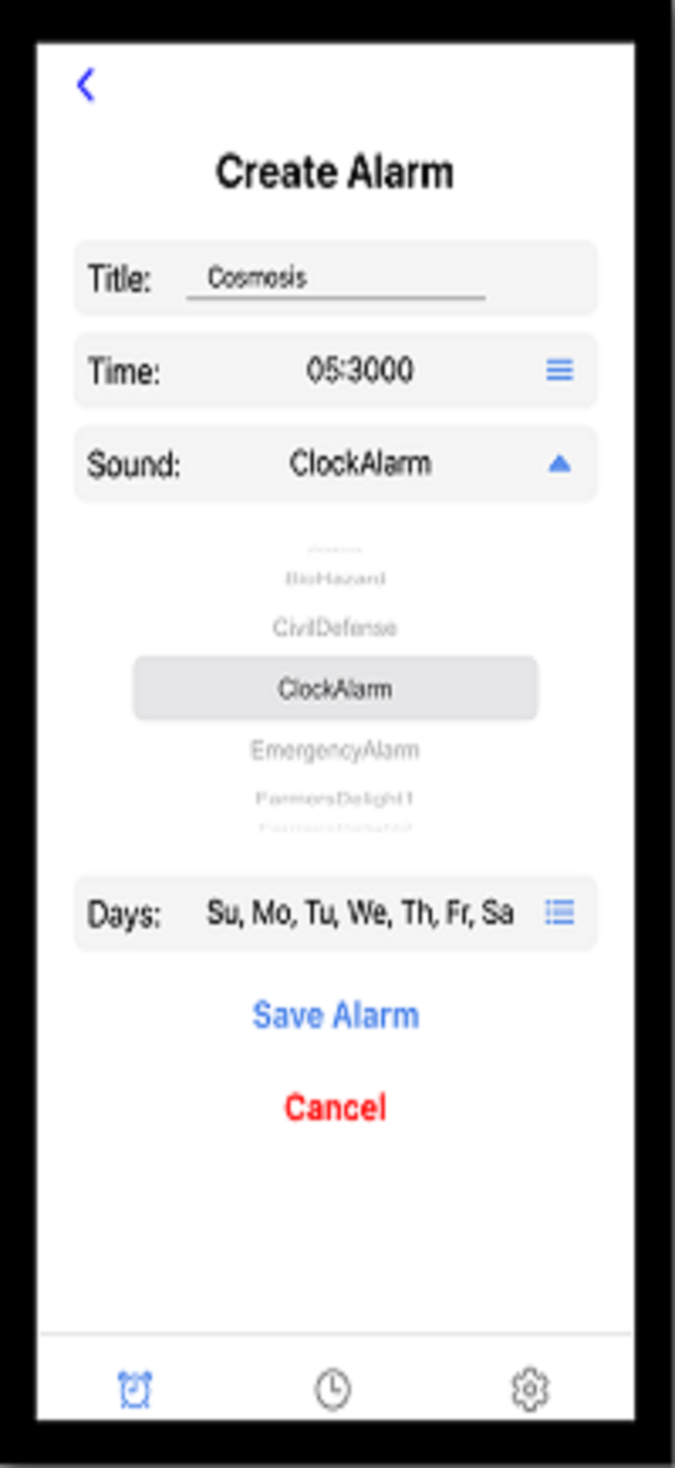 Cosmosis Alarm screenshot 8