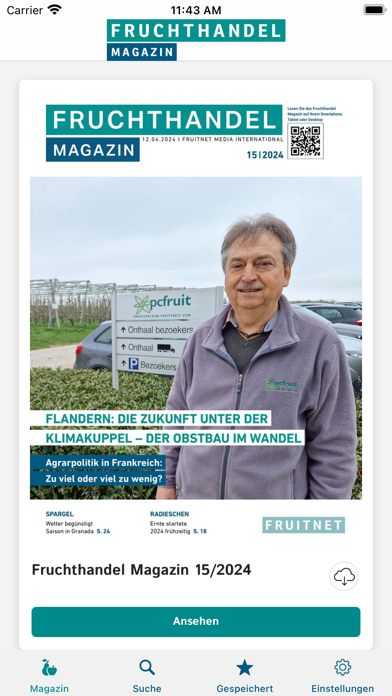 Screenshot #1 pour Fruchthandel Magazin