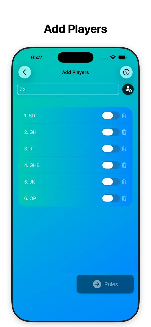 Screenshot #2 pour Rummy Score Sheet
