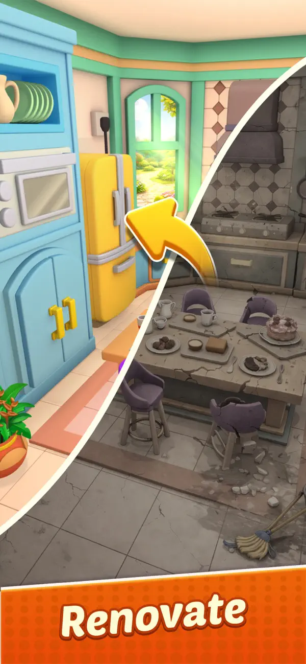 #3. Seaside Secrets: Merge & Story (iOS) By: Supercent, Inc.