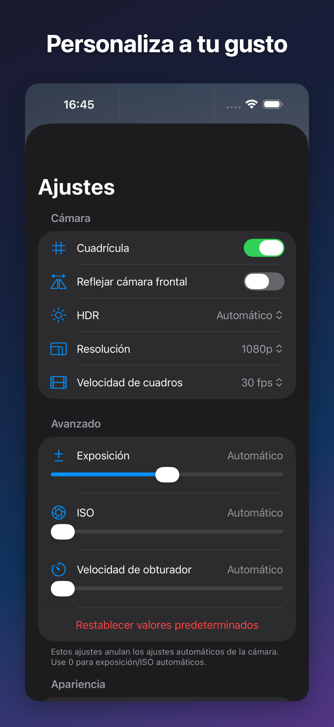 ProjectCam - Photo Folders iOS screenshot 4 showing app interface
