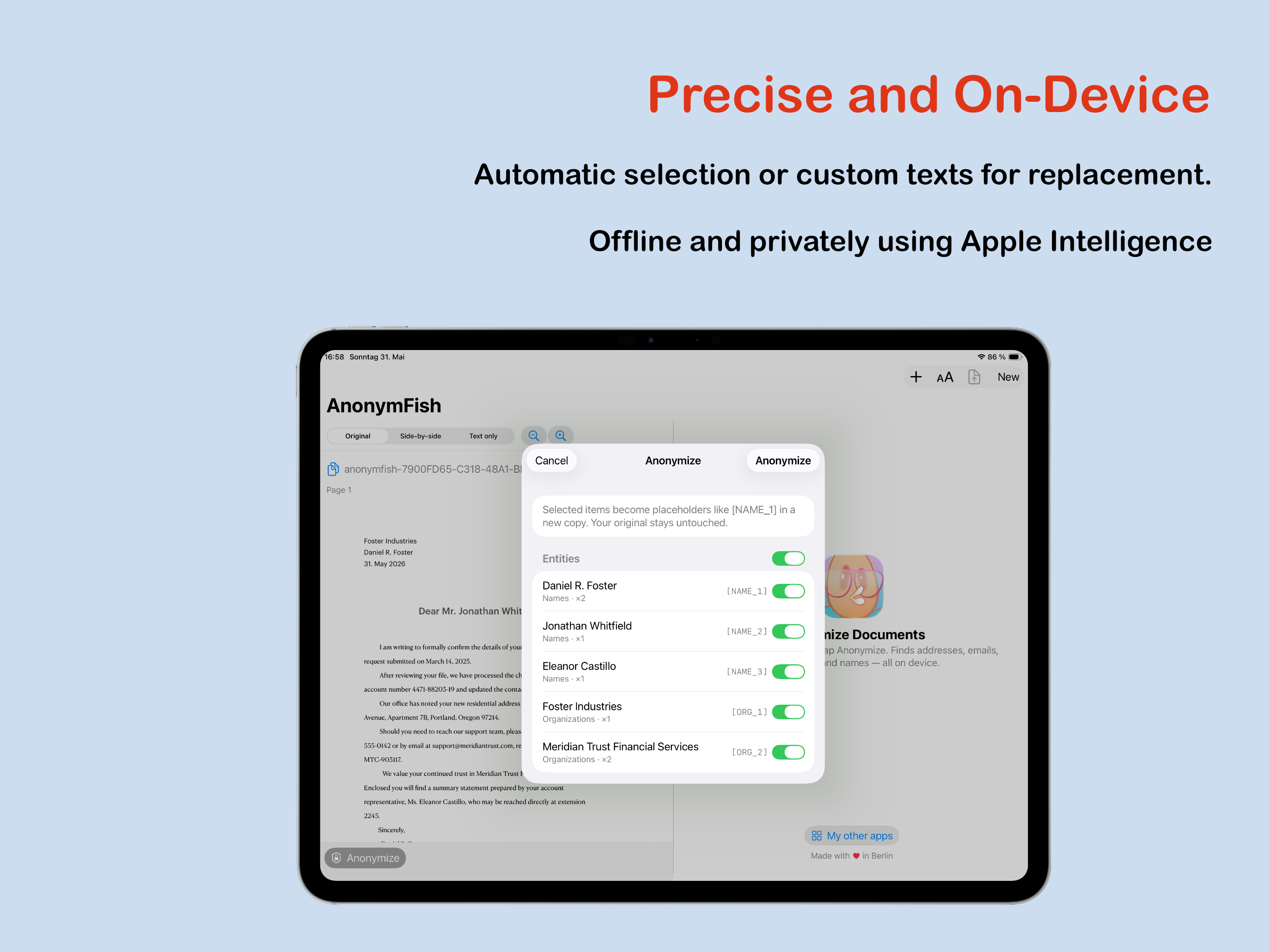 Anonym Fish screenshot 3