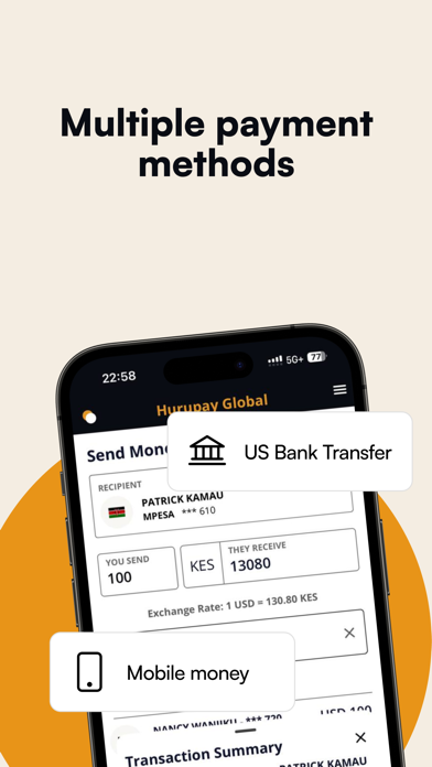 Hurupay - Global USD Banking iPhone screenshot 4 - Finance app