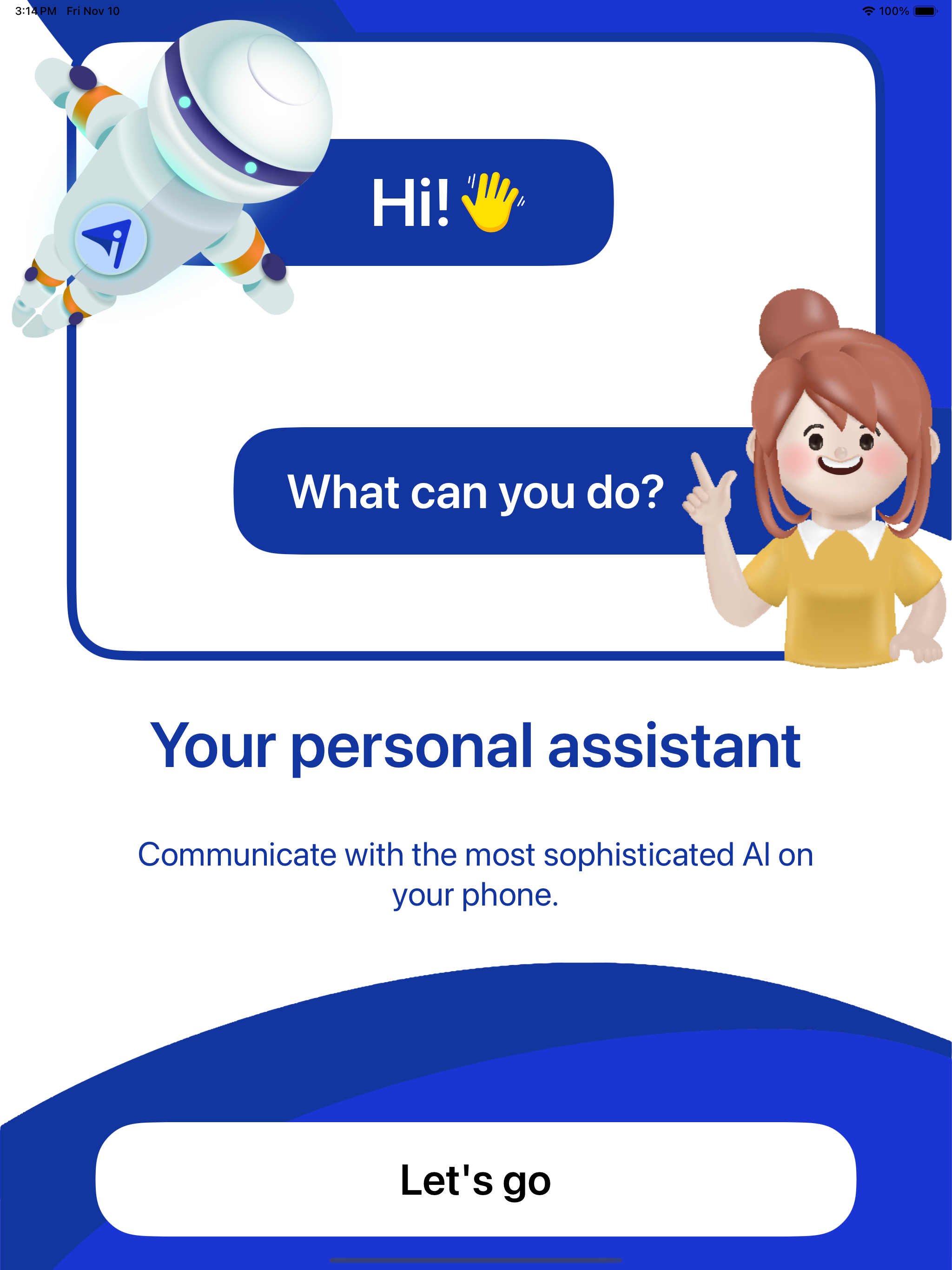 AI Buddy Chat, Counsel, Create