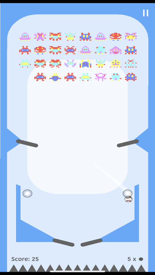 #3. Pinvaders (iOS) 由: ilan TETRUASHVILI