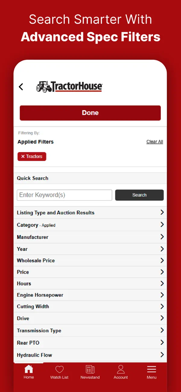 Screenshot #3 pour TractorHouse: Farm Equipment