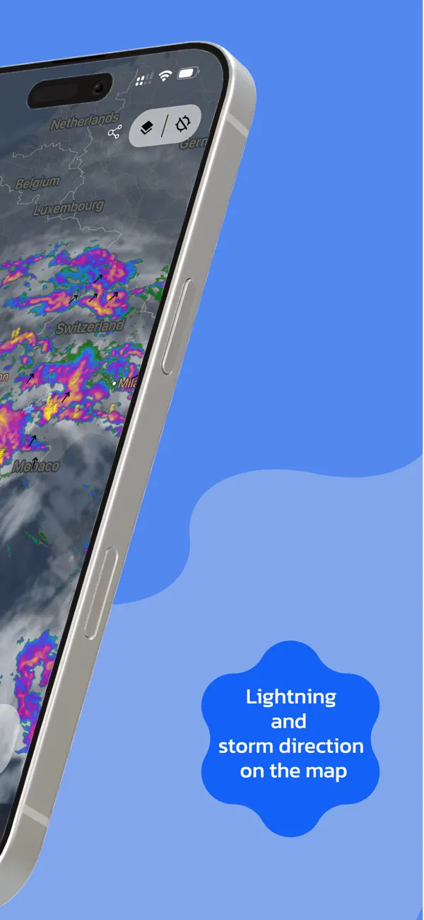 Screenshot #2 pour Cartes de Pluie