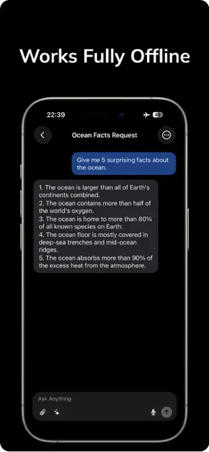Sirina: Offline AI Chat screenshot 1